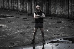 FLOTHIC Shorts gray
